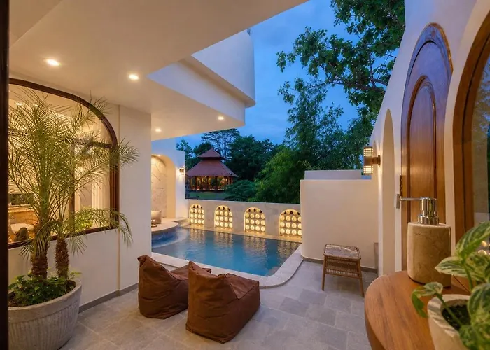 Rooftop 3br With Private & Pool For Secluded Monthly Villa Canggu